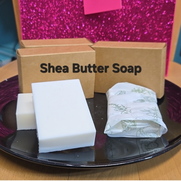 RESTOCKED 🎉Shea Butter Soap 4oz Bar Unscented - Picture 1 of 9